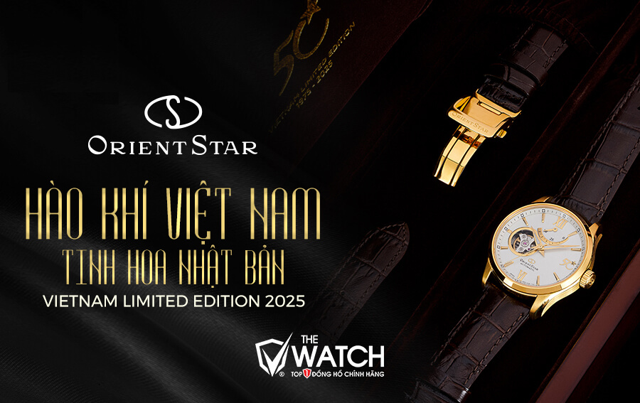 Orient Star Vietnam Limited Edition 2025 - Hào khí Việt Nam, Tinh hoa Nhật Bản